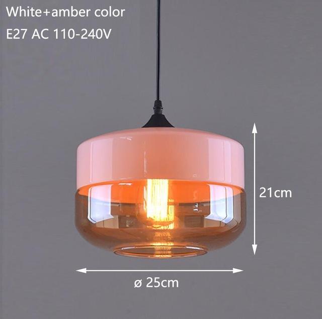 Modern Nordic Glass Pendant Light