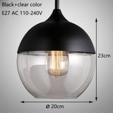 Modern Nordic Glass Pendant Light