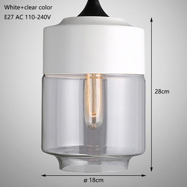 Modern Nordic Glass Pendant Light