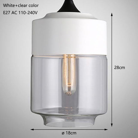 Modern Nordic Glass Pendant Light