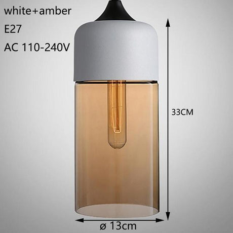 Modern Nordic Glass Pendant Light