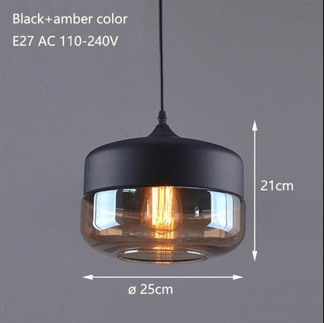 Modern Nordic Glass Pendant Light