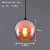 Modern Nordic Glass Pendant Light