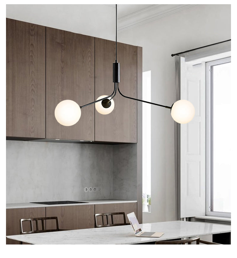 modern chandelier for kitchen