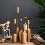 Moments in Gold Candle Holders