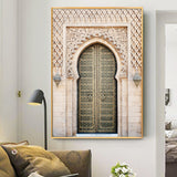 Moroccan Doorway Canvas Print