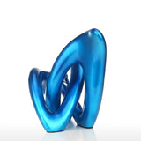 Motion in Blue Statue