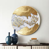 Movement in Gold Canvas Prints