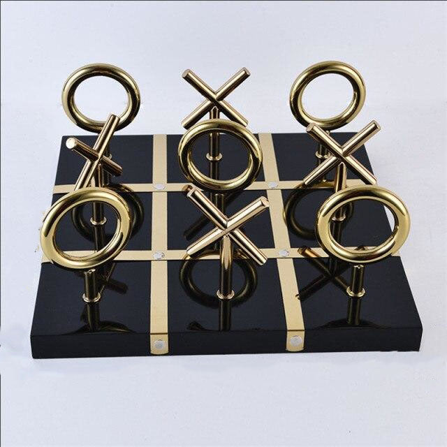 Nila Luxury Tic Tac Toe Board