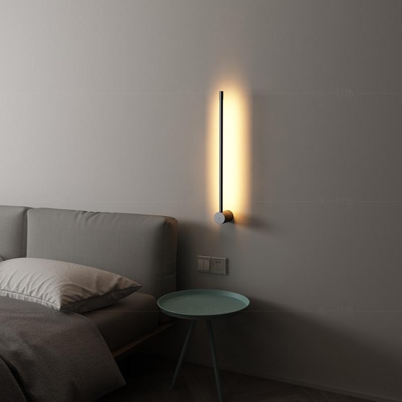 Nordic Minimalist Straight Stylish Wall Lamp