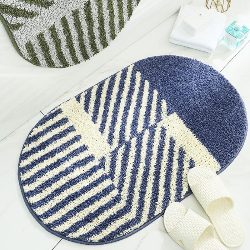 Splish Splash Geometric Bath Mats