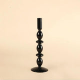 Onyx Glass Candle Holders