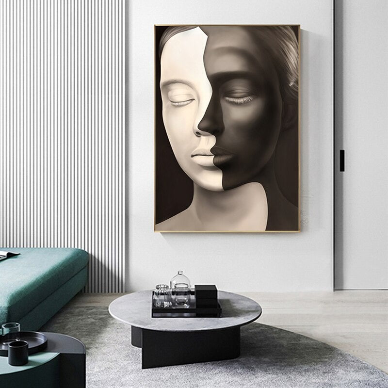 Opposites Canvas Print