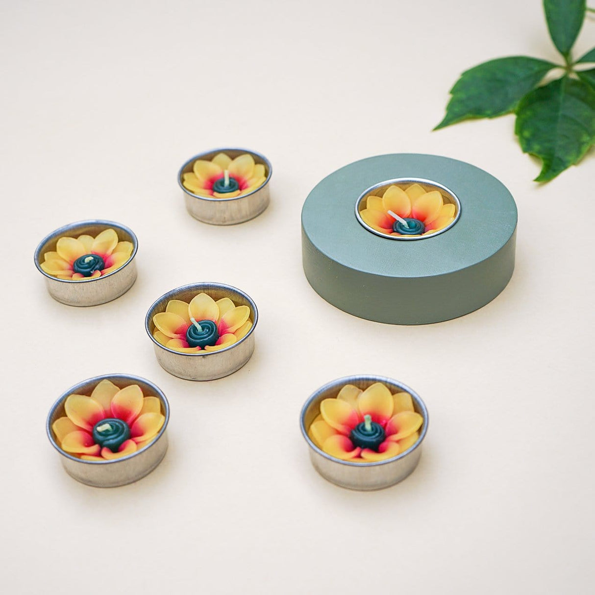Sunflower Scented Tealight Candles