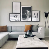 Modern Oslo Wood Floor Lamp