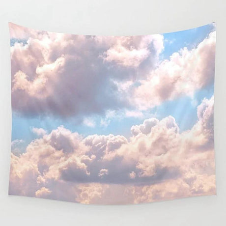 Pastel Clouds Tapestry