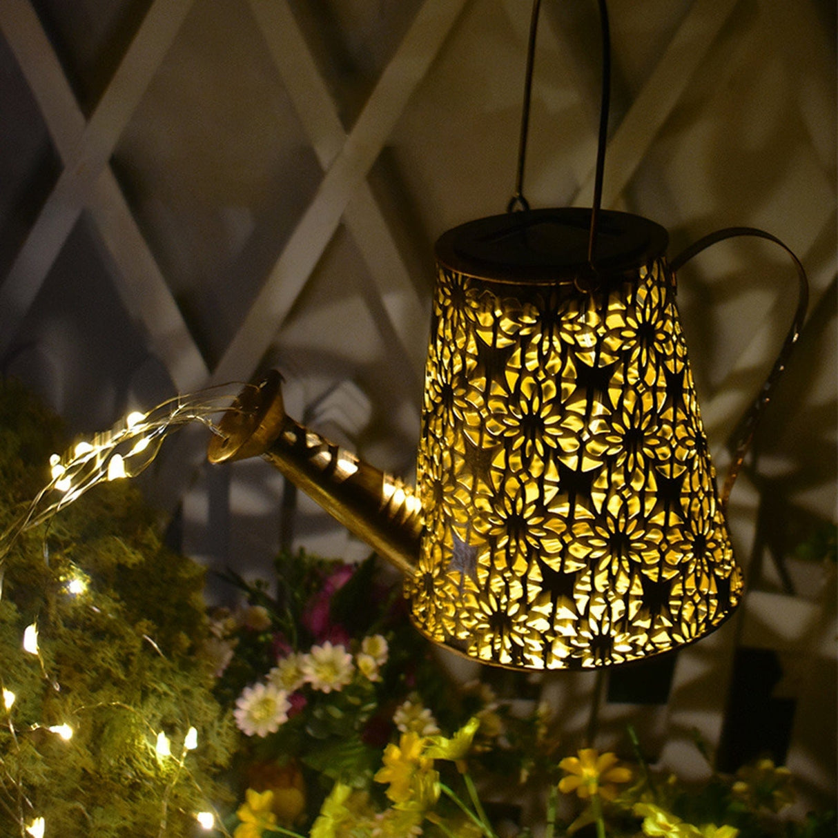 Watering Can Solar Light