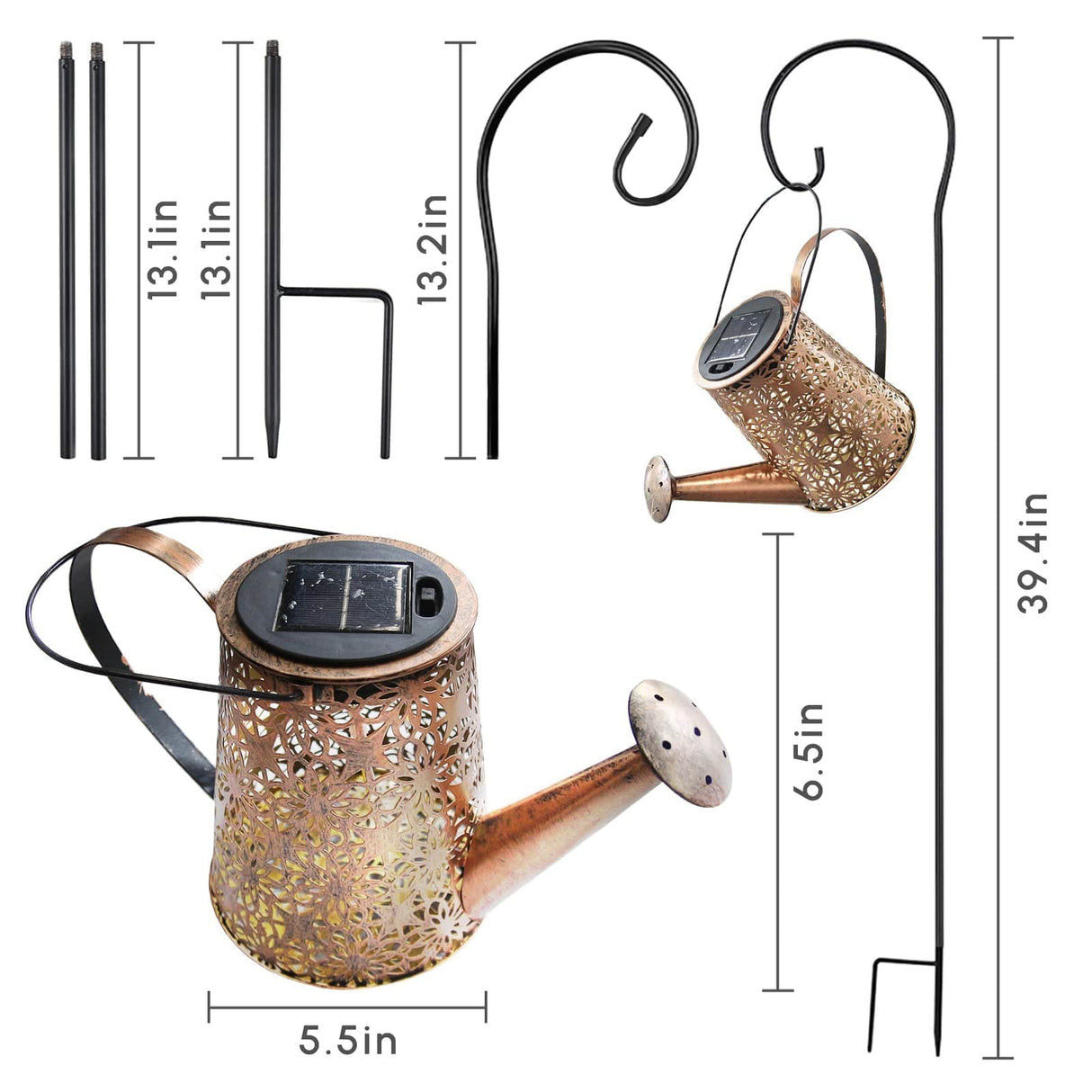 Watering Can Solar Light