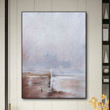 Pink Nebula Hand Painted Canvas