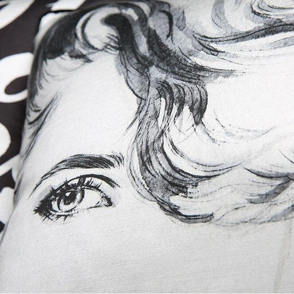Portrait of a Woman Pillow Cover