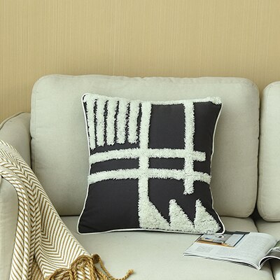 Lines and Triangle Pillow Covers