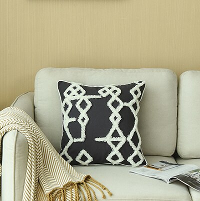 Lines and Triangle Pillow Covers