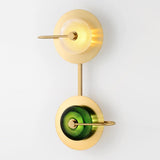 Wattle - Circular Modern Art Deco Wall Lamp