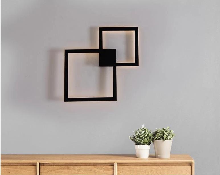 Rowley - Square Modern Wall Lamp