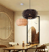 Bird Nest Pendant Light