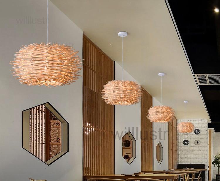 Bird Nest Pendant Light