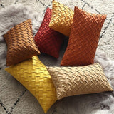 The Basketweave Pillow Cover