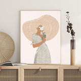 Terracotta Woman Canvas Print