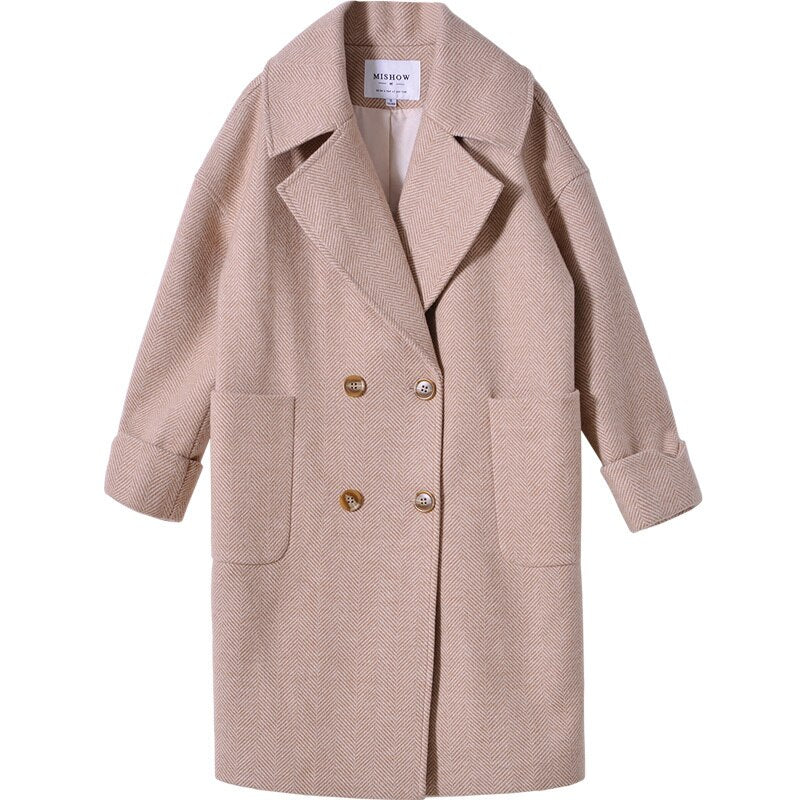 temperament woolen coat