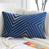 Perry Graphic Velvet Pillow Cover