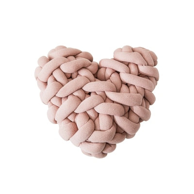 Cassidy Knot Heart Pillow