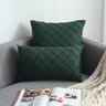 The Pin-Tucked Trellis Pillow Cover