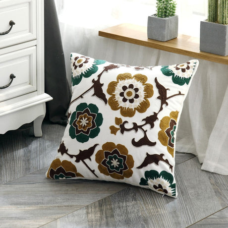 The Persis Embroidered Pillow Cover Collection