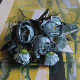 Paulette Faux Peony Bouquet