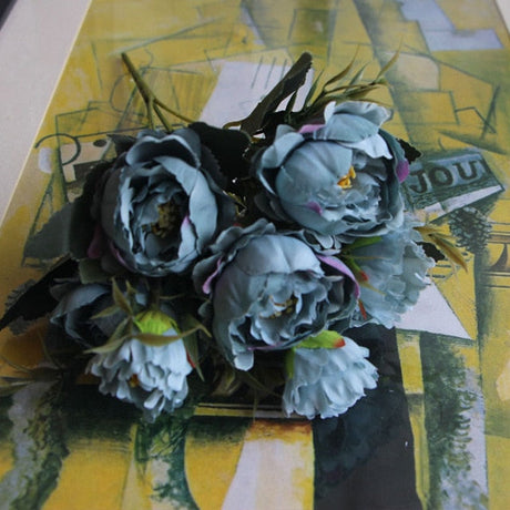 Paulette Faux Peony Bouquet