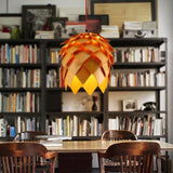 Modern Art Oak Pine Cone Pendant Lights