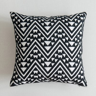 Domino Embroidered Pillow Covers