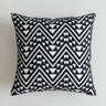 Domino Embroidered Pillow Covers