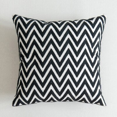 Domino Embroidered Pillow Covers