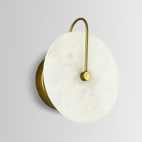 Lua - Marble Circular Wall Light