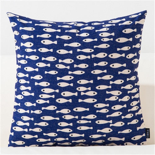 Azure Pillow Covers