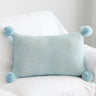 Polly Pom Pom Lumbar Knit Pillow Cover