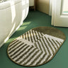 Splish Splash Geometric Bath Mats