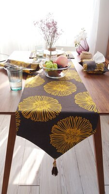 Mindy Modern Floral Table Runner