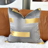 Gold Bar Pillow Cover