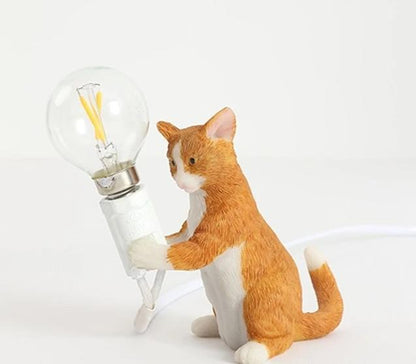 Modern Cat Table Lamp